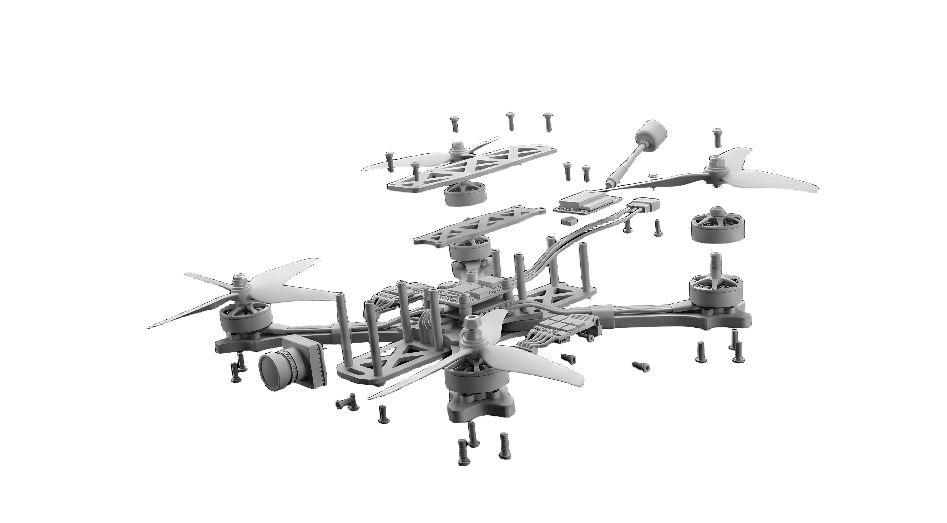 BABKA 3D Drone Model
